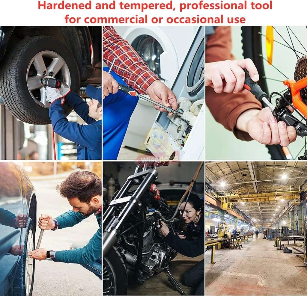 8Pc Heavy Duty Impact Socket Convertor Kit