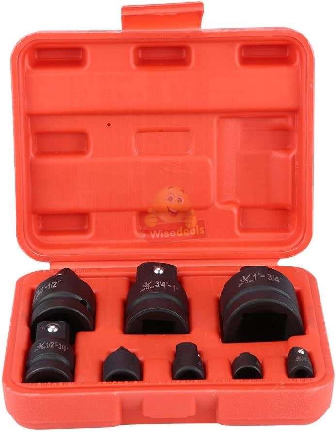 8Pc Heavy Duty Impact Socket Convertor Kit