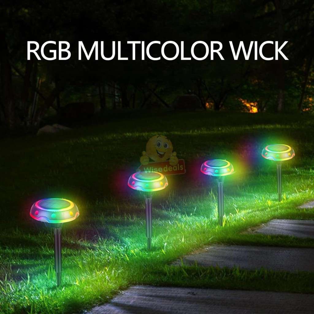 Waterproof LED SOLAR Ground Light with Rechargeable Battery - START R1 ONLY