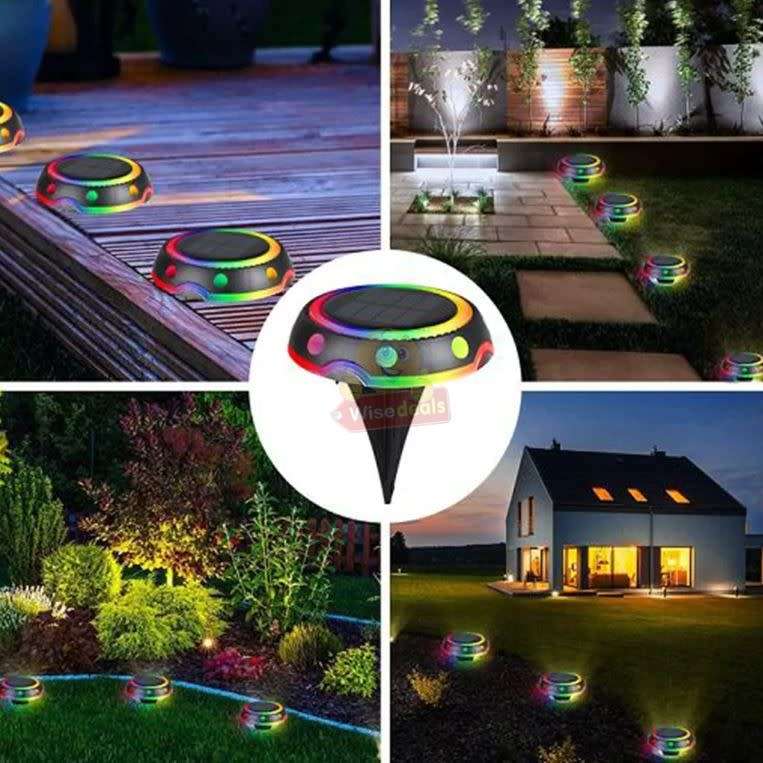 Waterproof LED SOLAR Ground Light with Rechargeable Battery - START R1 ONLY