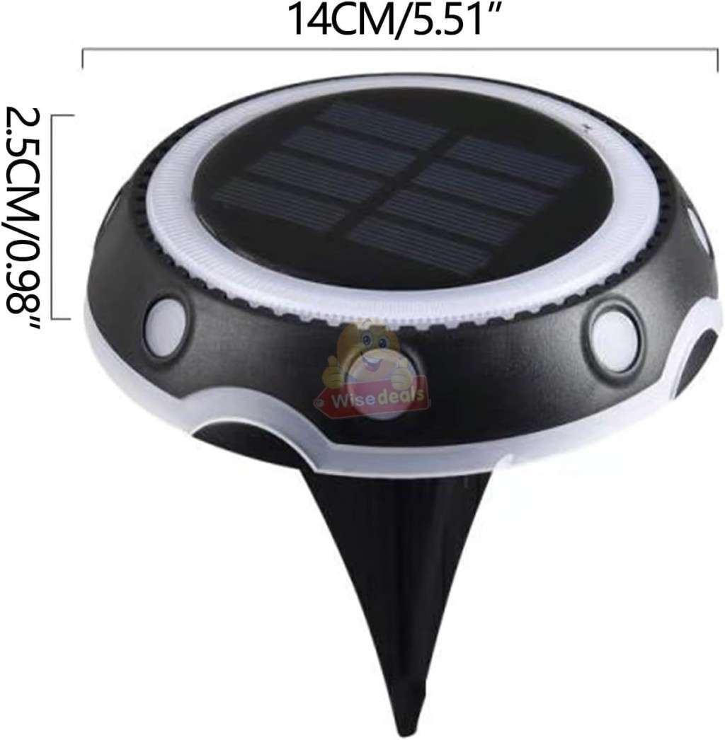 Waterproof LED SOLAR Ground Light with Rechargeable Battery - START R1 ONLY