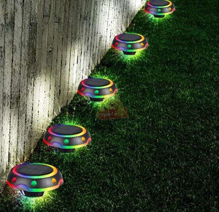 Waterproof LED SOLAR Ground Light with Rechargeable Battery - START R1 ONLY