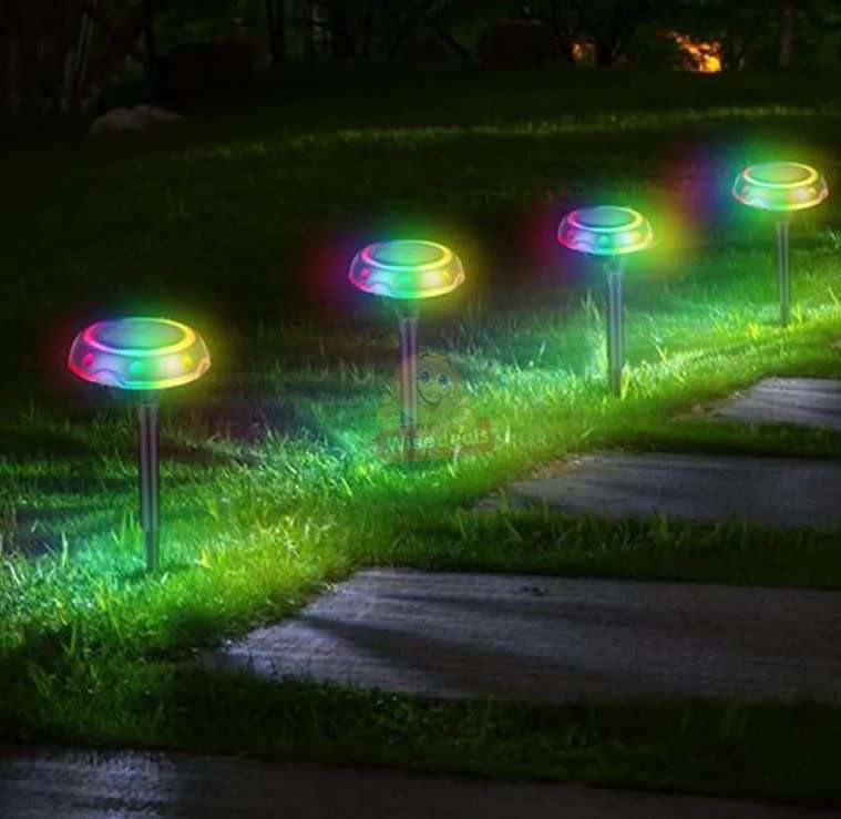 Waterproof LED SOLAR Ground Light with Rechargeable Battery - START R1 ONLY