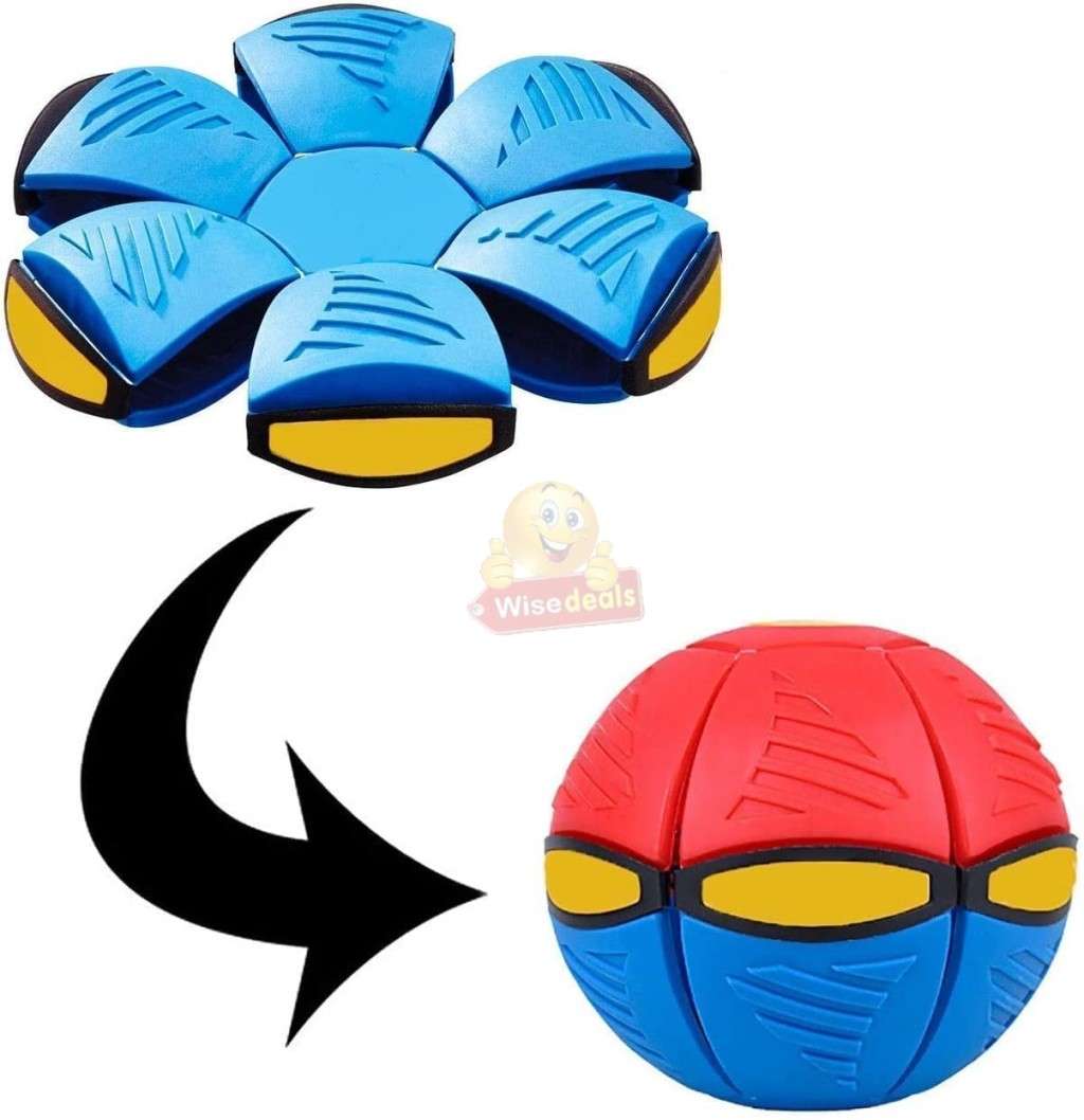 UFO Magic Flying Saucer Ball and Frisbee for Children and Pets