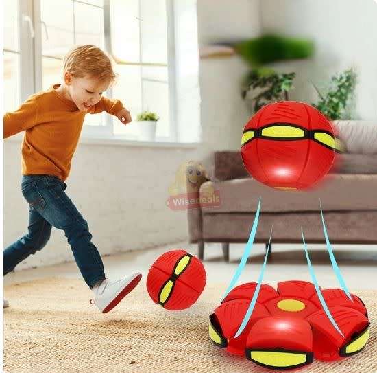 UFO Magic Flying Saucer Ball and Frisbee for Children and Pets