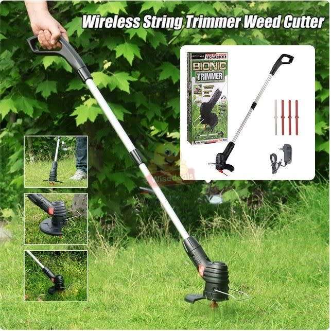 Cordless Rechargeable Lithium Cordless Electric Grass Trimmer & Cutter