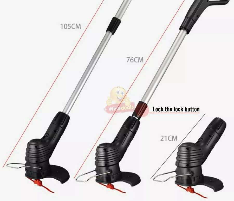 Cordless Rechargeable Lithium Cordless Electric Grass Trimmer & Cutter