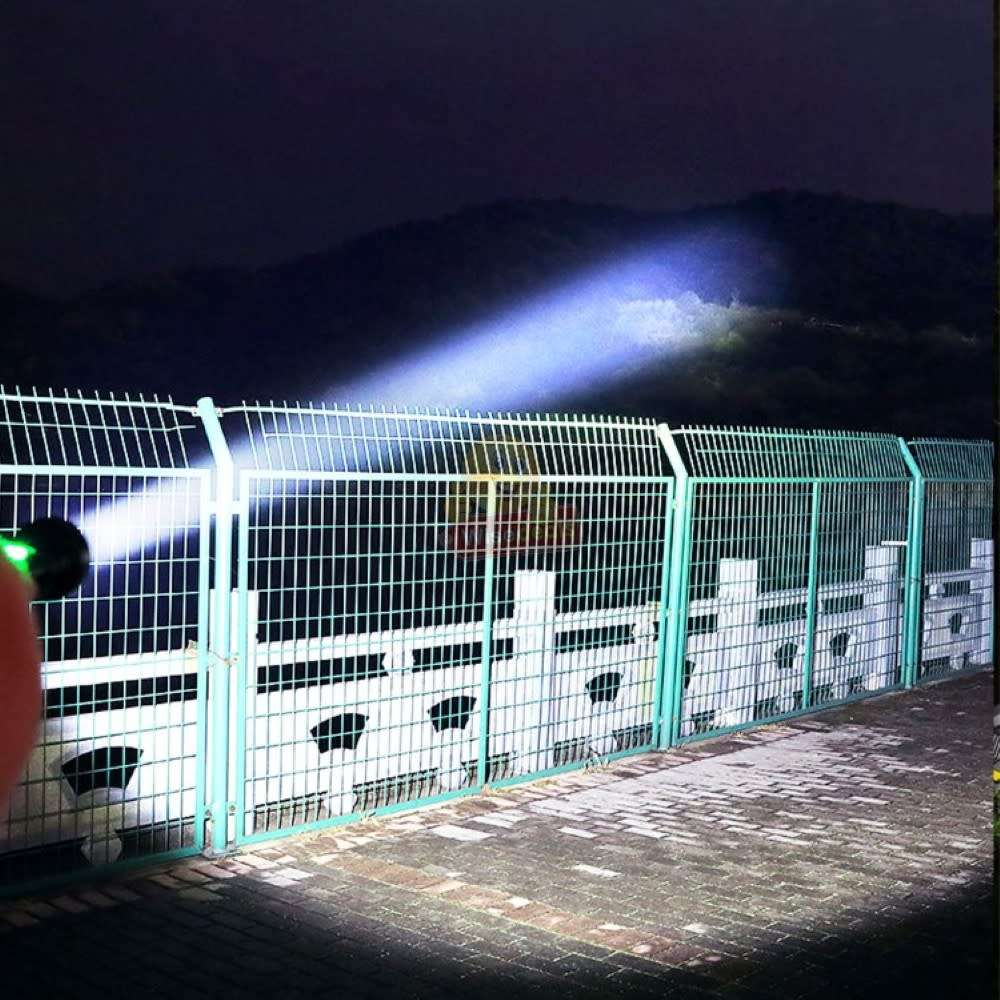 Super Far Distance COB LED Search and Flash Light, USB Interface, Mobile Power Bank