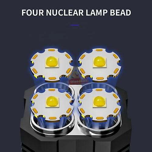 Super Far Distance COB LED Search and Flash Light, USB Interface, Mobile Power Bank