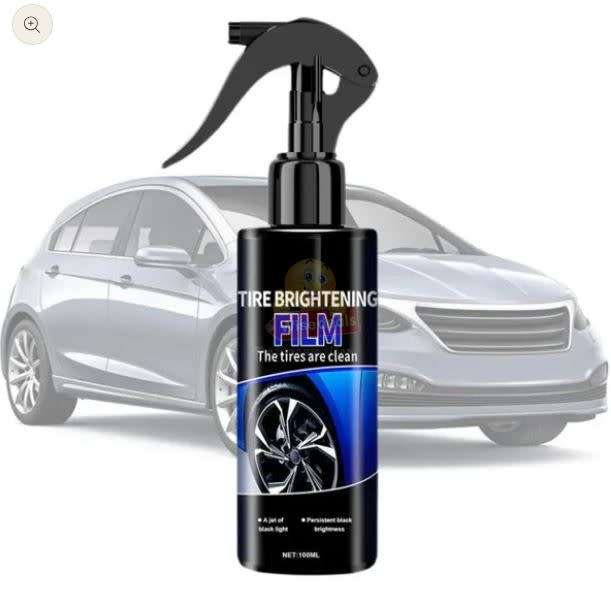 Tyre Brightening Spray for Stain Removal, Rim and Tyre Shine