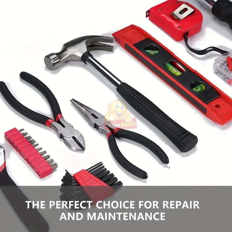 129 Piece Tool Kit for the Household or Professional use in a foldable Carry Case - START R1 ONLY