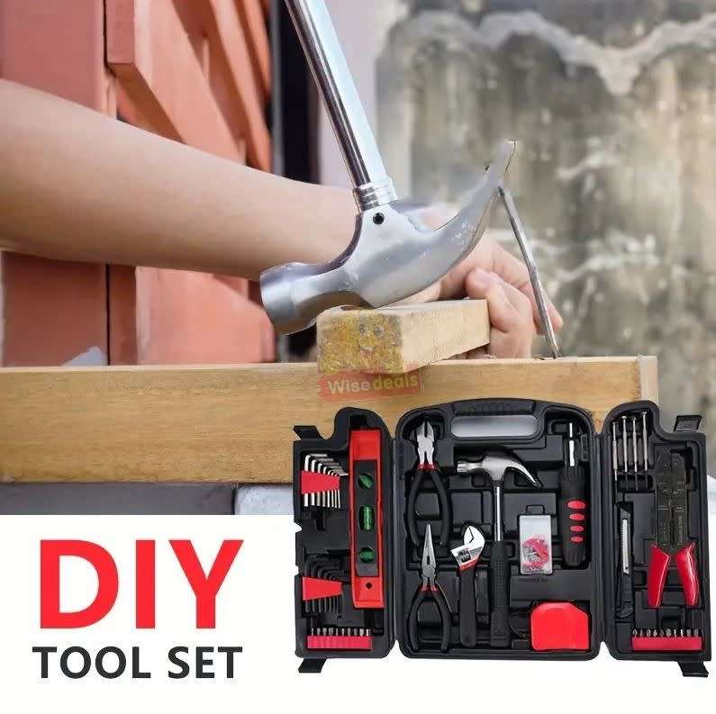 129 Piece Tool Kit for the Household or Professional use in a foldable Carry Case - START R1 ONLY