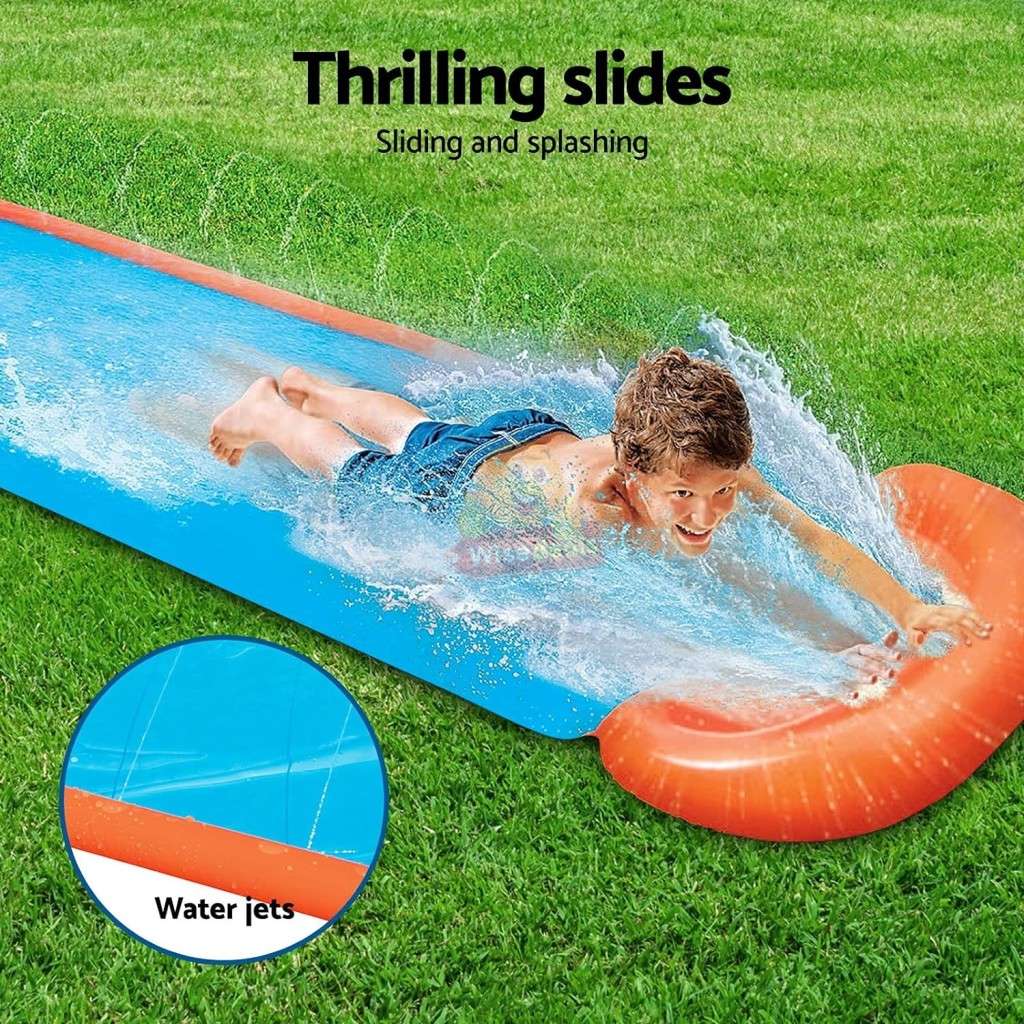Slip a Slide Super Slide, Attaches to most Garden Hoses, 12FT X 2.25FT