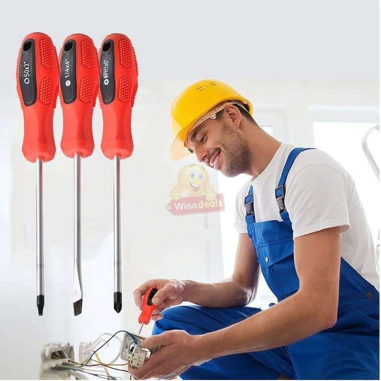 100 Piece Screwdriver and Bit Tool Kit  Everything you need in One Kit - START R1 ONLY