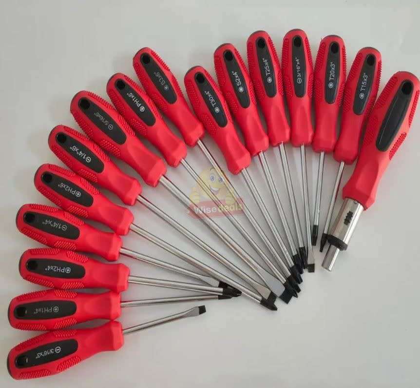 100 Piece Screwdriver and Bit Tool Kit  Everything you need in One Kit - START R1 ONLY