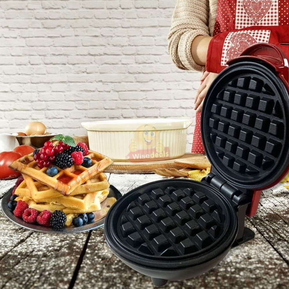 Waffle Maker for Waffles, Paninis, Cake and even Biscuit Pizzas, Non-Stick Surface