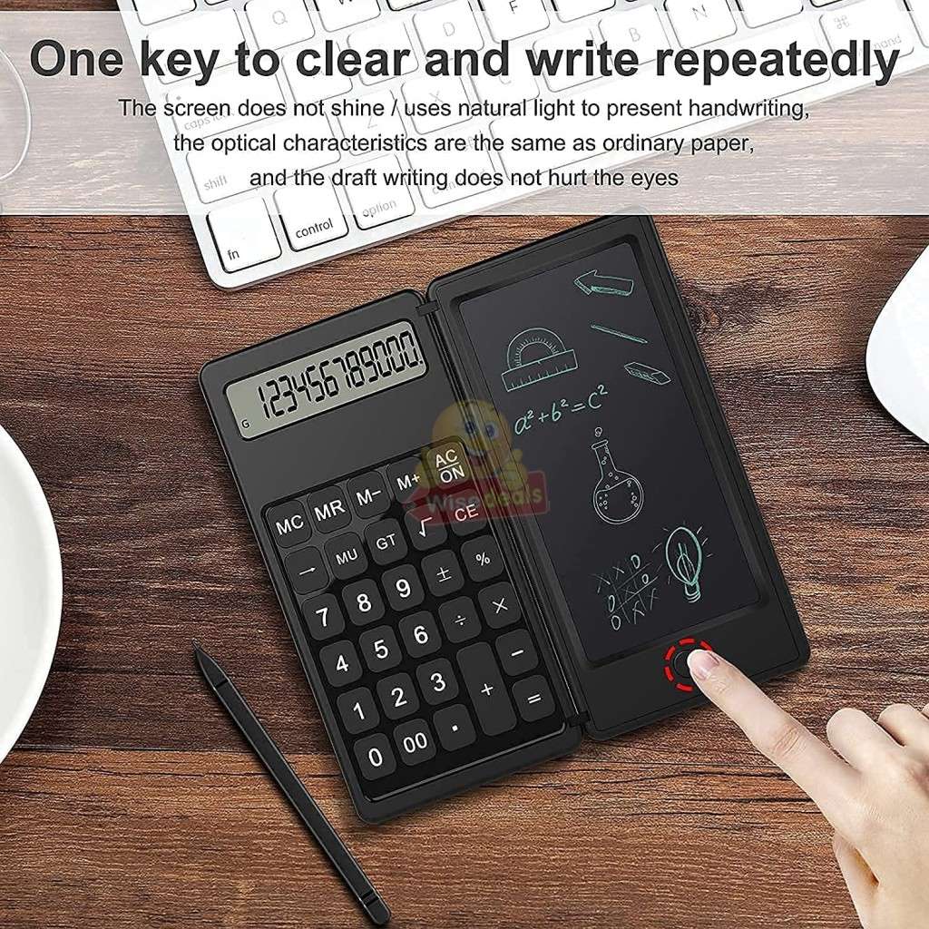 LCD Tablet Calculator, One-key Clear, Digital High-definition Display - START R1 ONLY