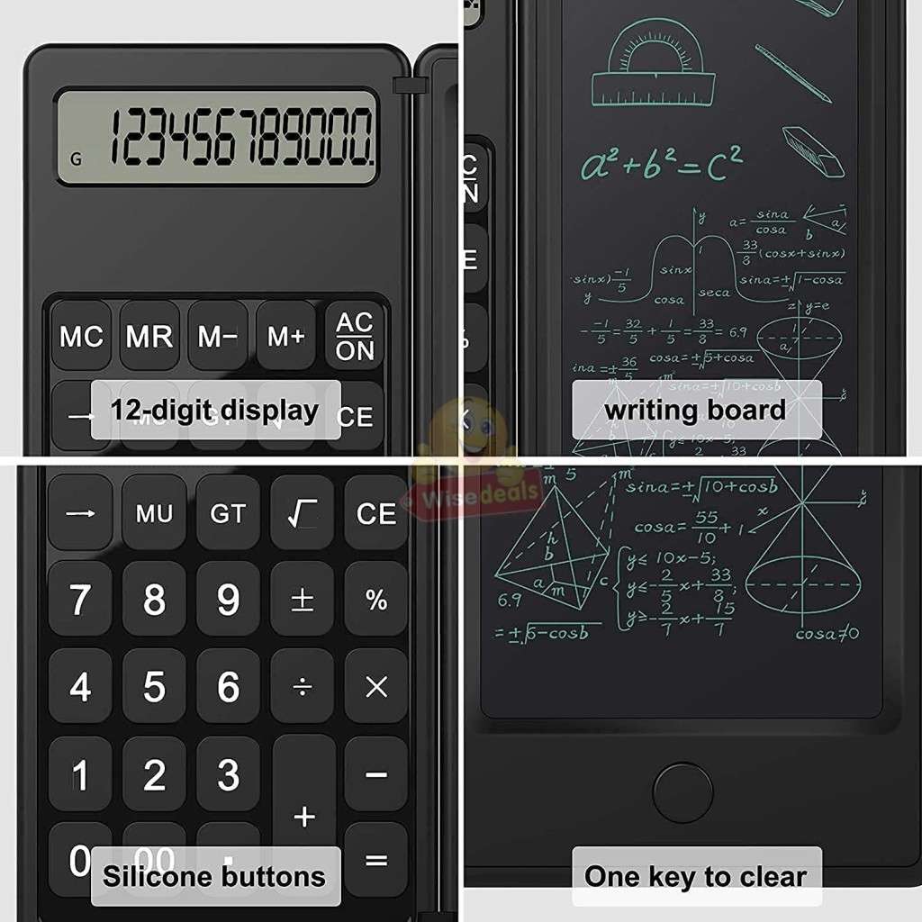 LCD Tablet Calculator, One-key Clear, Digital High-definition Display - START R1 ONLY
