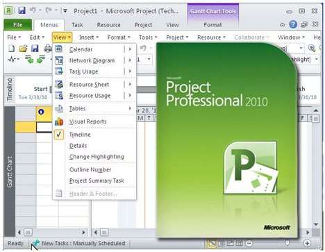 Microsoft Project Professional 2010 - Full Retail Version 32 & 64 bit DVD