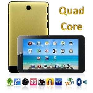 7" Quad Core Android 4.4. Tablet, Dual Cameras, Full HD, Wi-Fi, Bluetooth, 8GB, Touch Screen