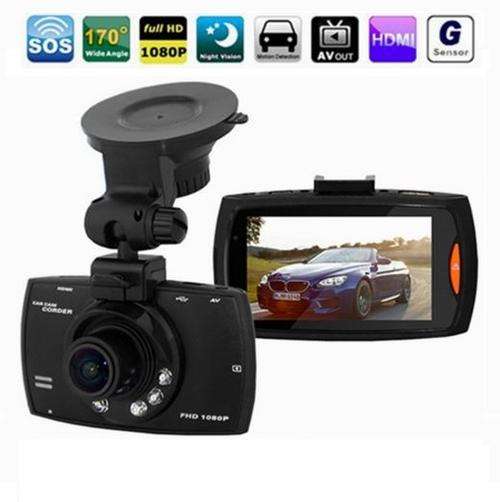 TFT LCD Black Box HD 1080P Rearview Camera With G-Sensor & Night Vision - Audio Recording Functions