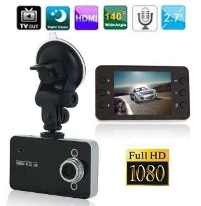 2.4 Inch Full HD 1080P Motion Detection DVR Camera & Cam Recorder with 140 Degree Angle