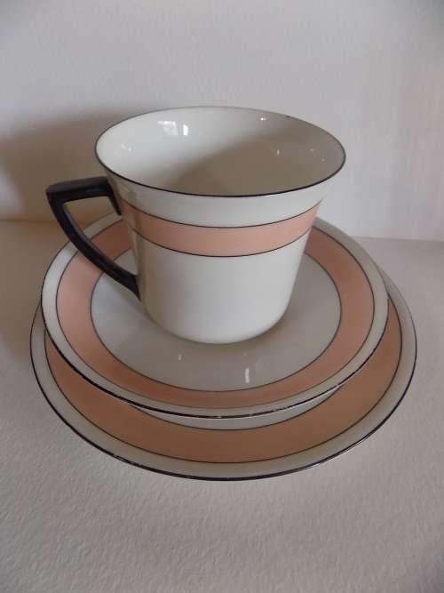 Vintage TK Czechoslovakia Porcelain Trio