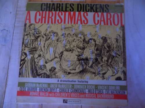 Vintage 1959 First Recording Charles Dickens - A Christmas Carol Vinyl LP