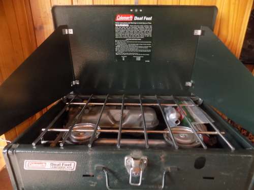 Coleman Duel Fuel Camp Stove 424 - Collection Only