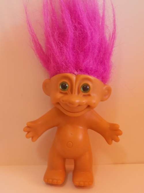 Russ Troll with Purple Hair