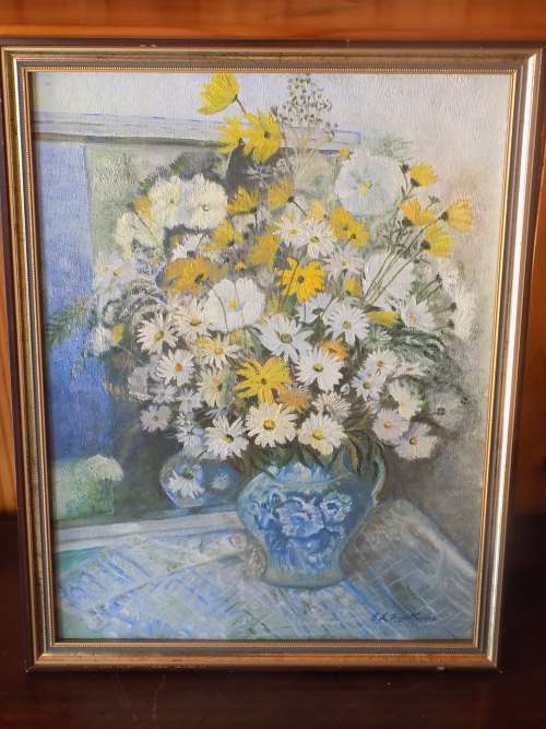 Superb Still Life Painting by E.L Hawthorne