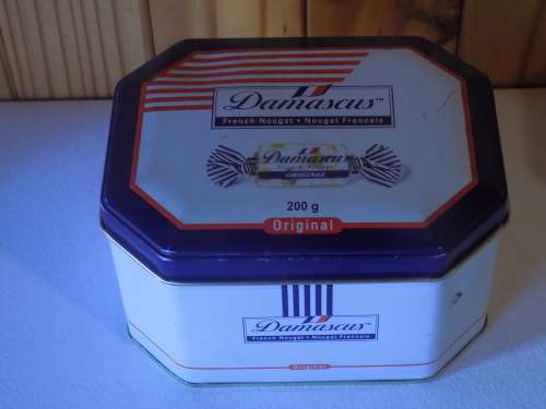 Damascus French Nougat Tin