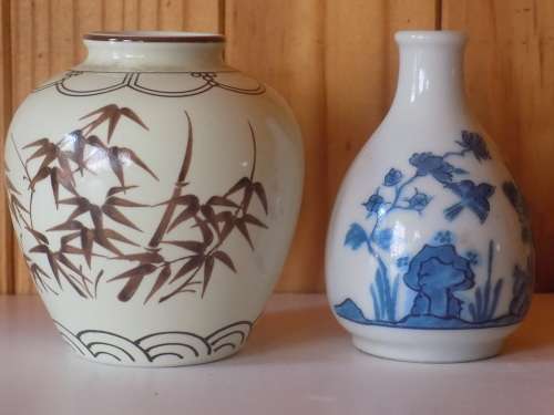 Litan & Edo Dynasty Vases - Imperial Collection - Made in Japan