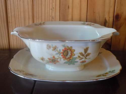 Superb Gravy Boat & Tray - Made in Germany - Stamped & Numbered