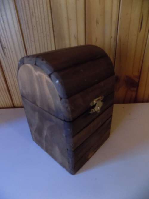 Trunk Shaped Multi Purpose Wooden Box