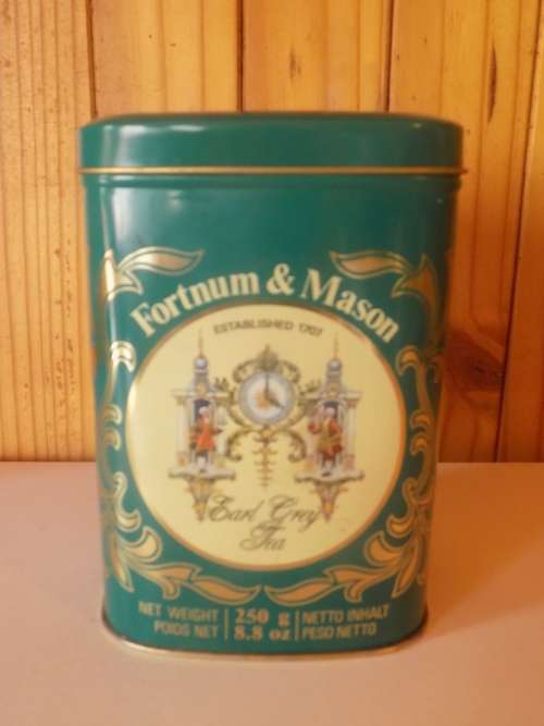 Fortnum & Mason Earl Grey Tea Tin - Container Made in England