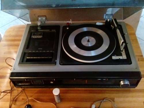 Old BLAUPUNKT SHC 3200S Record Player with Tape Deck & Radio - No Speakers
