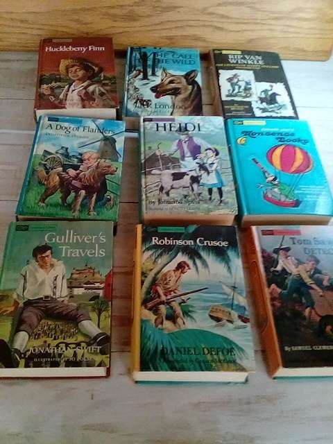 1960's Nine Companion library Classics Two Stories in One Book