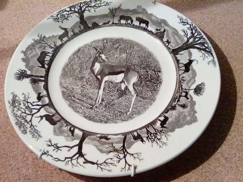 Wedgwood Springbok Kruger National Park 1st Edition in a Series of 6 Plate