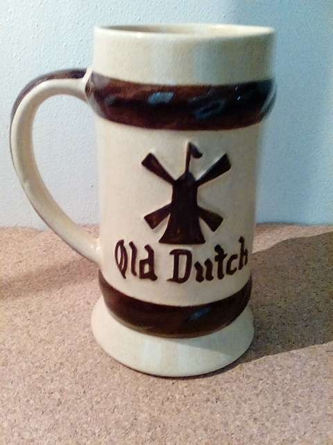 Large Old Dutch Ceramic Tankard - Made in Grahamstown South Africa by Drostdyware