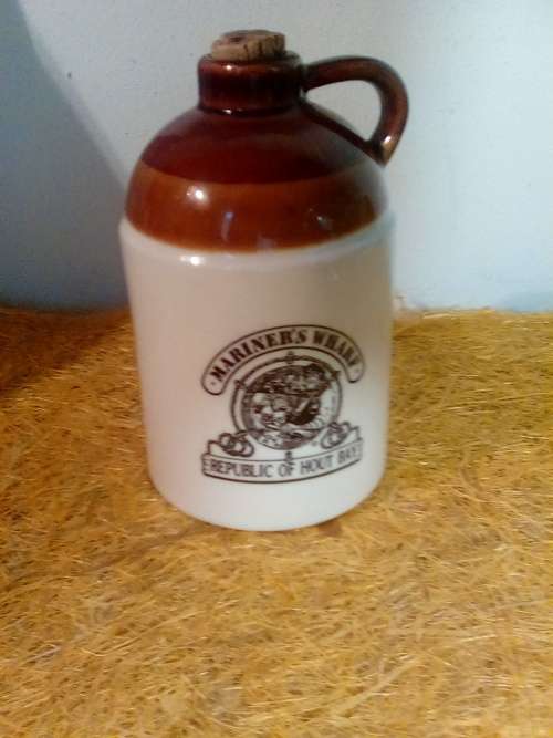 Corked Pottery 'Mariner's Wharf - Republic of Hout Bay' Jar