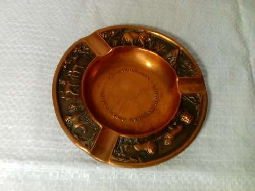 Old Kruger National Park/Nasionale Krugerwildtuin Copper Ashtray