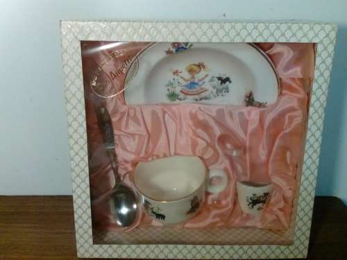 Vintage Child's Breakfast Set from Bon-Appetit in Original Packaging
