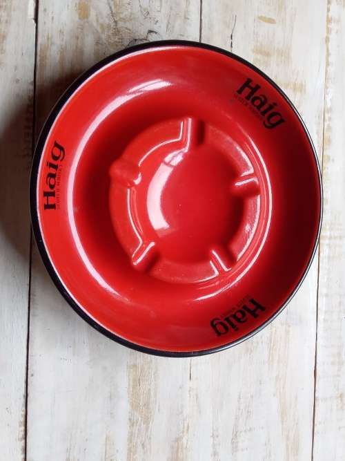 Vintage HAIG Scotch Whiskey Ashtray - Made in England