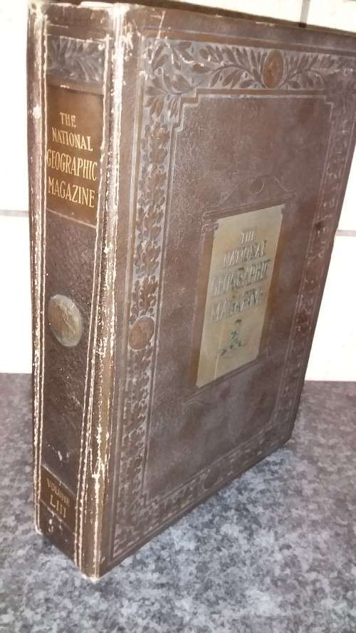 Vintage/Antique National Geographic Magazine Book Vol LIII Jan 1928 - June 1928