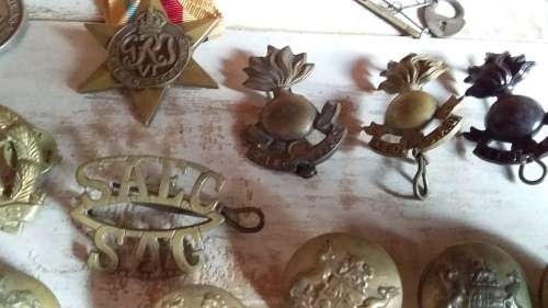 Joblot Vintage Military Items