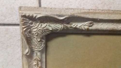 Vintage Ornate Frame with Print