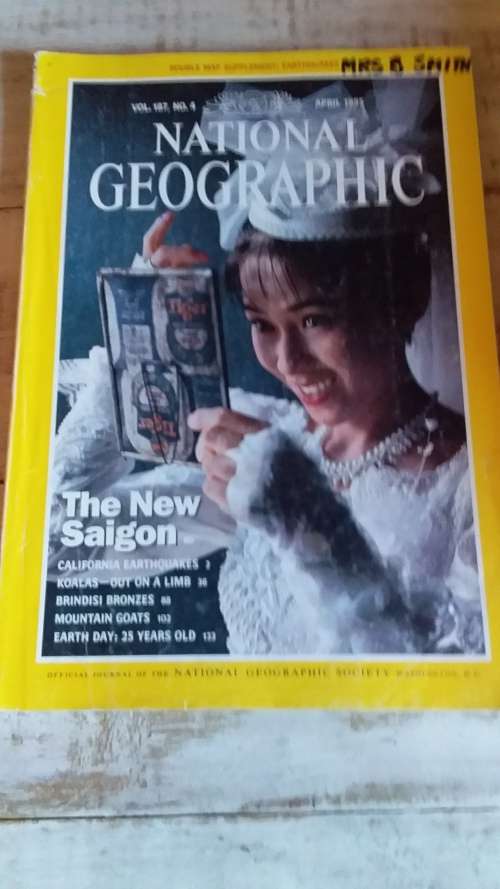 National Geographic Mag April 1995