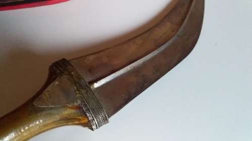 Old Dagger, Pouch and Belt - Perhaps from Singapore