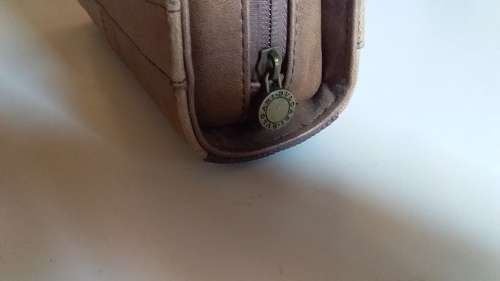 Vintage Emirates Airline Leather Toiletry Bag